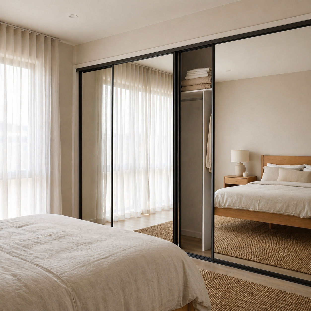 Frameless Mirror