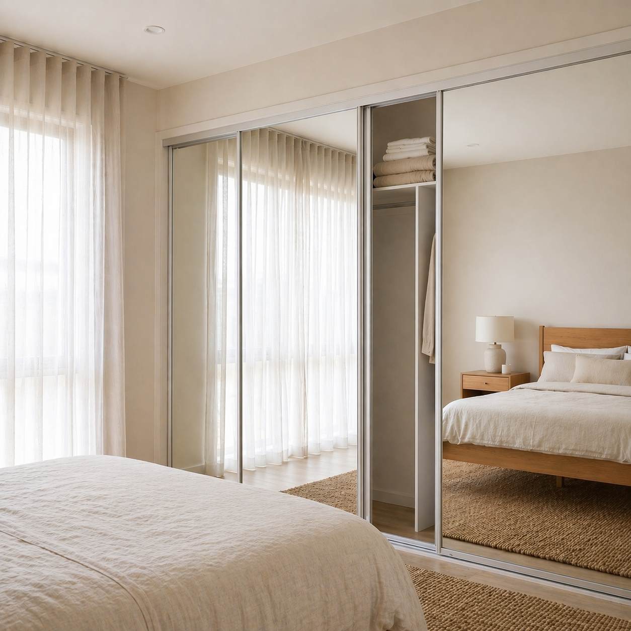 Frameless Mirror