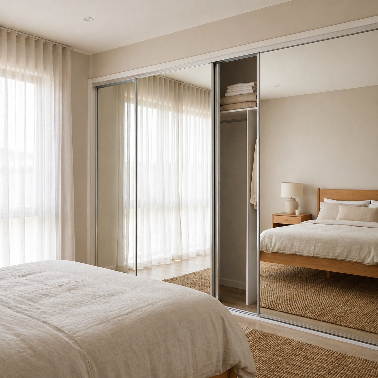 Frameless Mirror