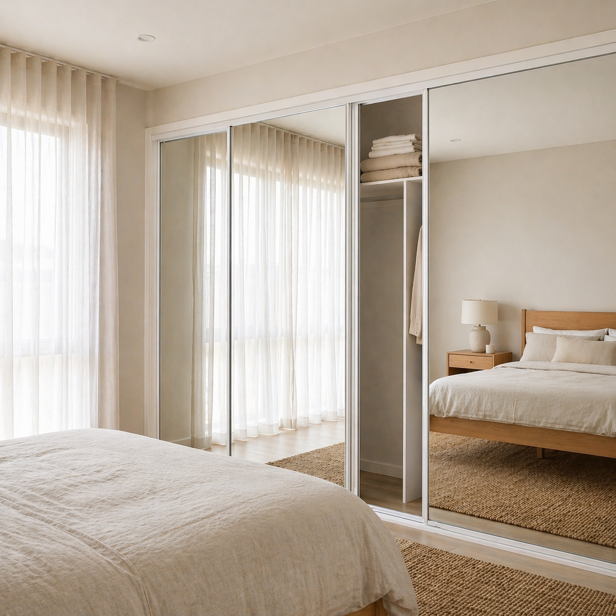 Frameless Mirror